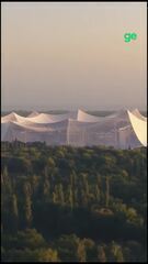 Veja os primeiros rascunhos do projeto do Grand Stade Hassan II