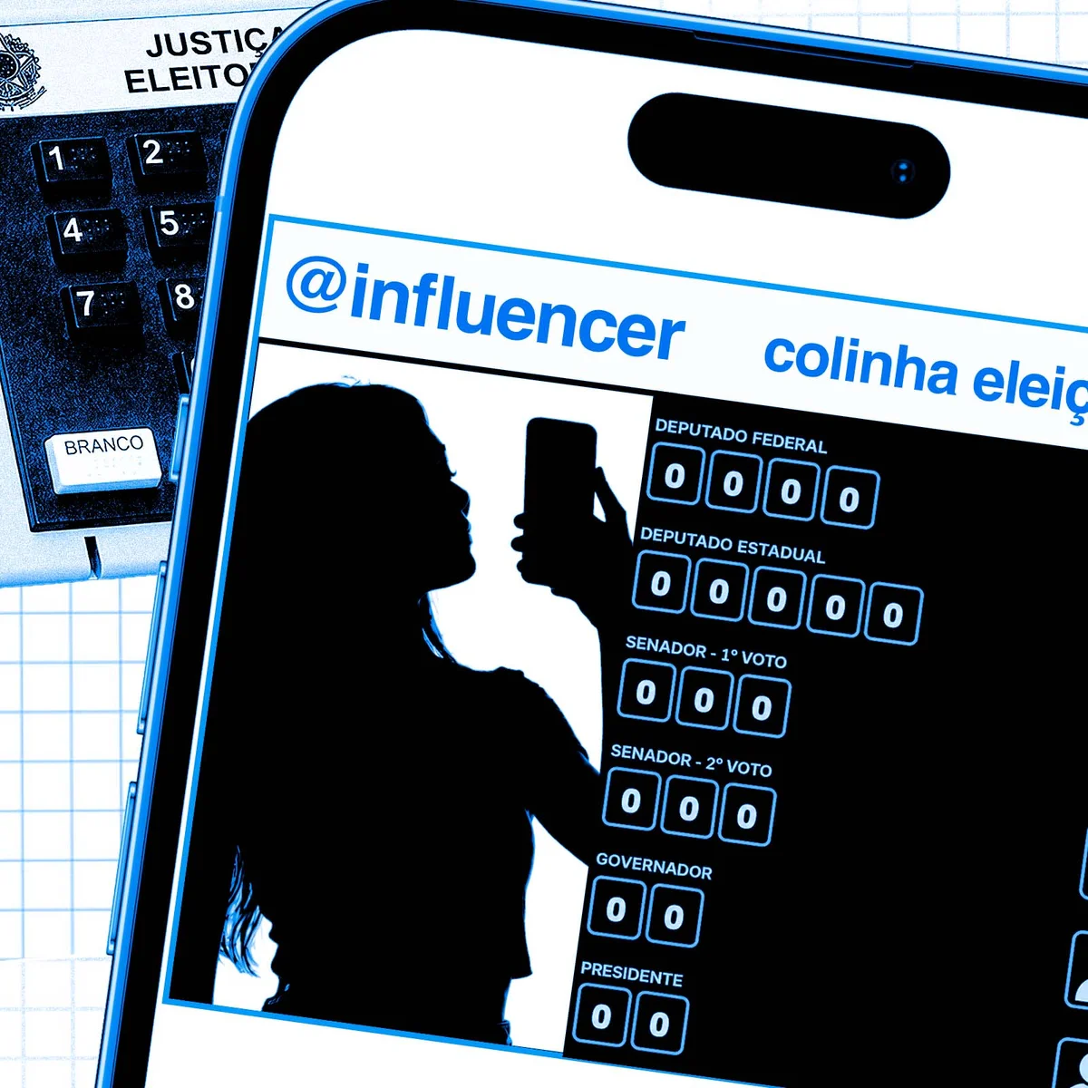 Influencers podem divulgar intenção de votos nas redes? Veja regras do TSE