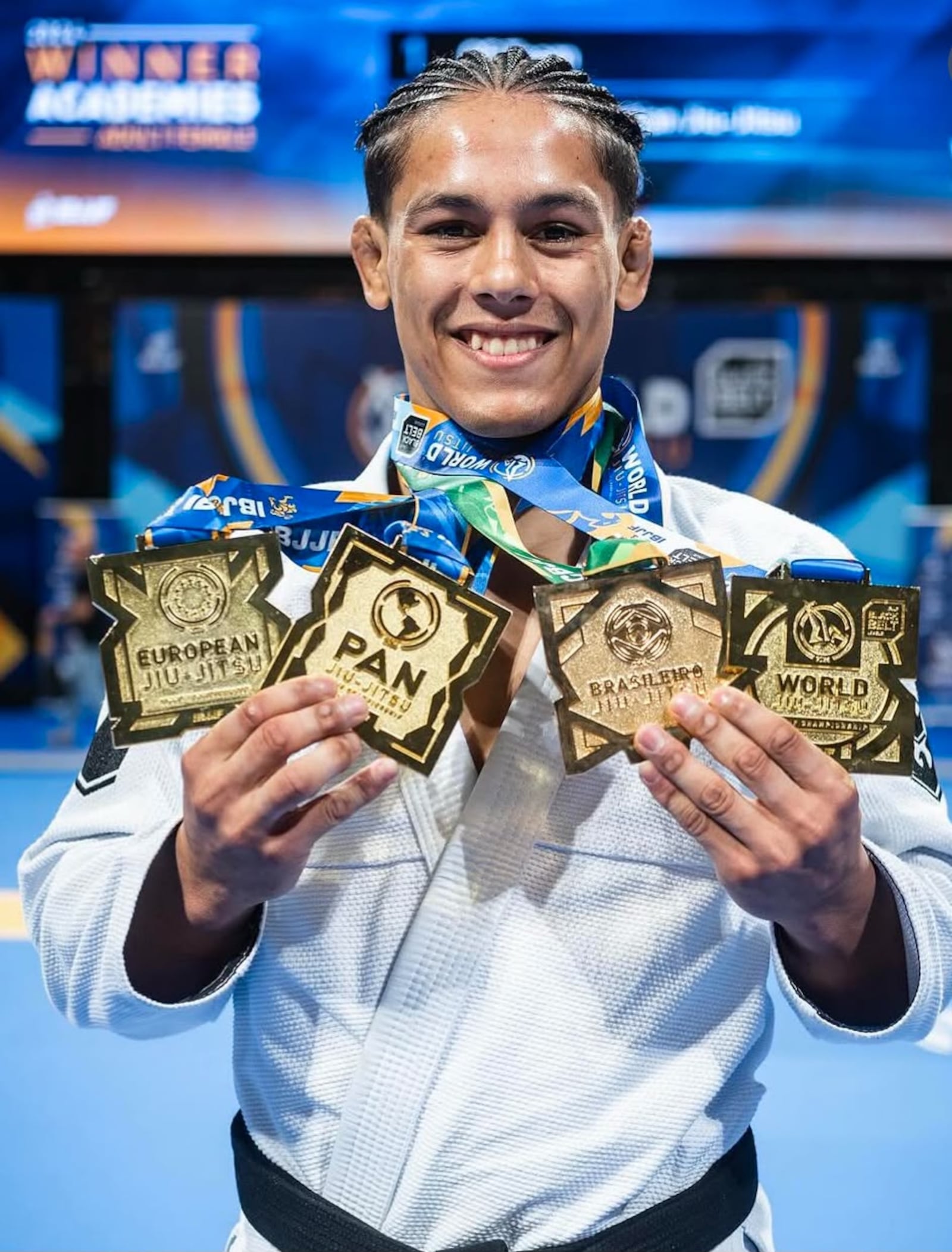 Mica Galvão conquistou o Grand Slam em 2024