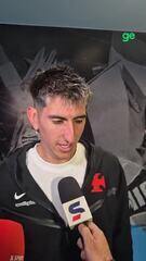 Lescano celebra estreia no Vasco com vitória de virada: 'Encontrei um grupo muito bom"
