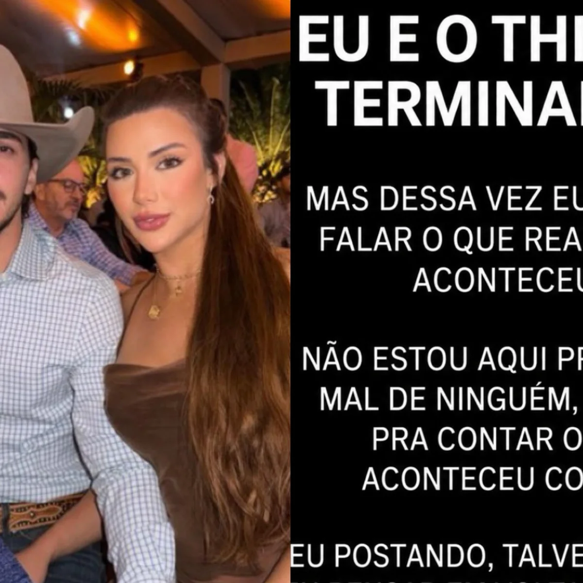 Agrônomo que traiu ex de Rincon admite erro após prints vazados: "Mudei"