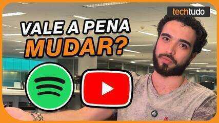 TROQUEI o SPOTIFY pelo YOUTUBE PREMIUM! Vale a pena? Veja o comparativo!