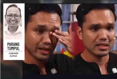 Menitis air mata pempengaruh dan usahawan selebriti, Khairul Aming apabila mengenang kembali kisah beliau tidak dapat membantu arwah bapanya kerana kesempitan wang.