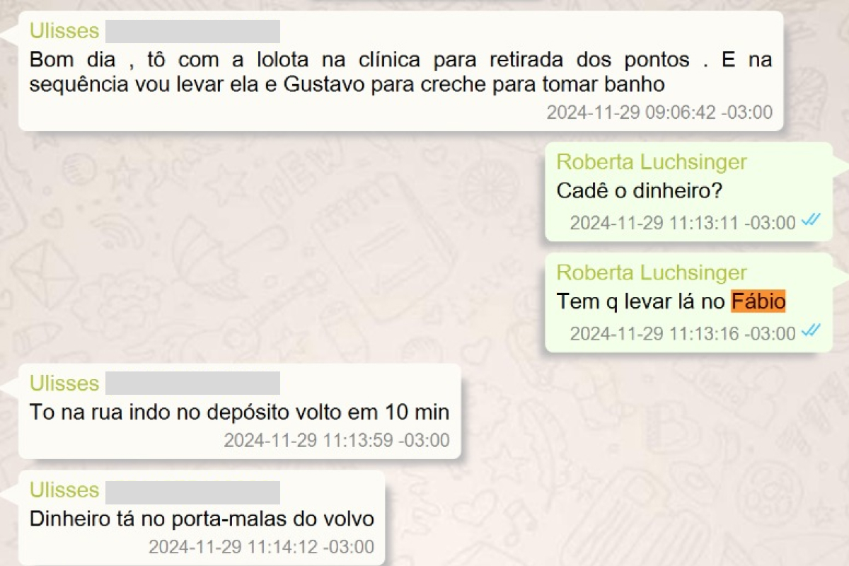 Mensagens de Roberta Luchsinger