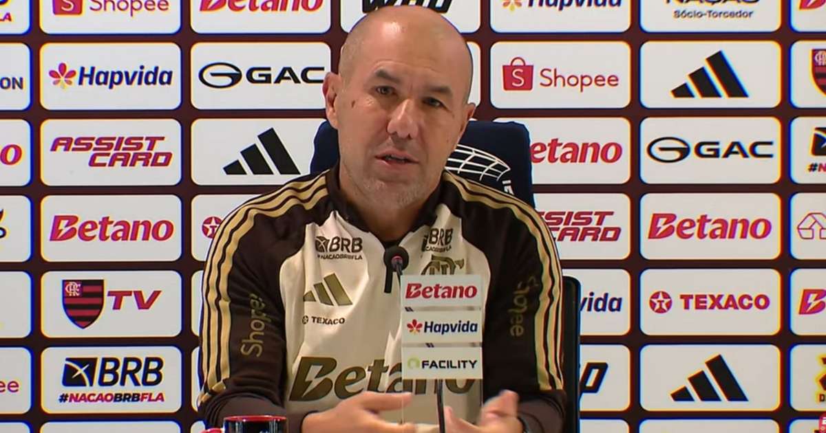 "Se houvesse justiça, seria 10 a 1": Leonardo Jardim é sincero sobre Flamengo x Corinthians