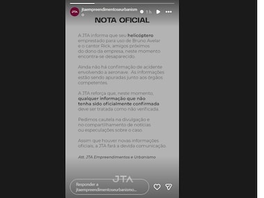 Região de buscas por aeronave com Rick é montanhosa, de difícil acesso e tinha alerta de tempestades