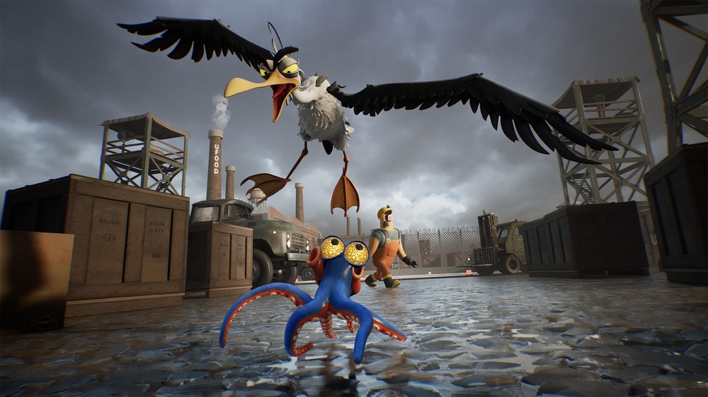 Darwin's Paradox! traz aventura de plataforma divertida e barat com polvo — Foto: Reprodução/Steam
