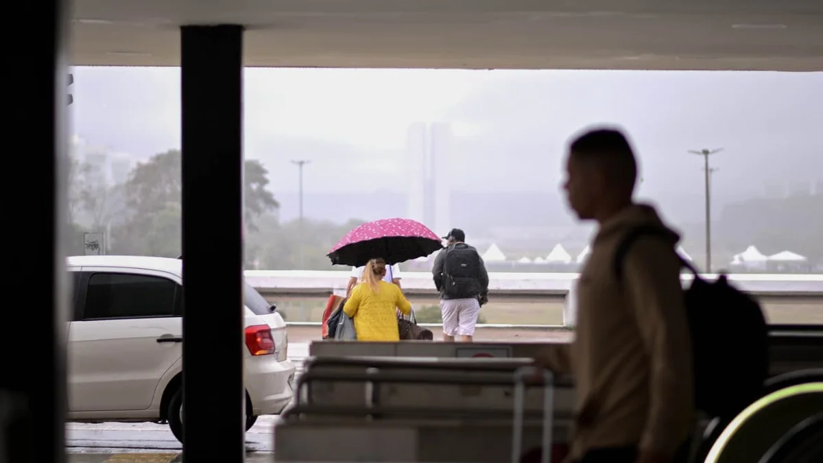 DF tem previsão de chuva e trovoadas isoladas nesta terça-feira (15/9)