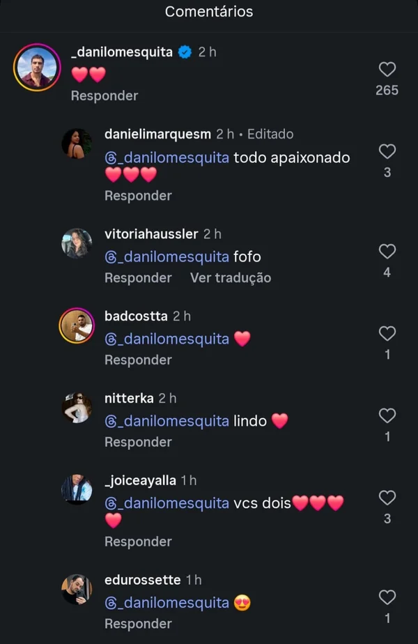 Danilo Mesquita comenta post de Anitta e causa alvoroço entre os fãs - destaque galeria
