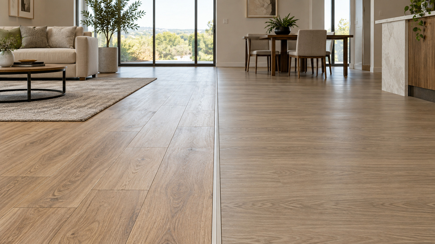Designers de interiores e decoradores concordam: pisos flutuantes são coisa do passado; existe uma alternativa mais elegante e diferente