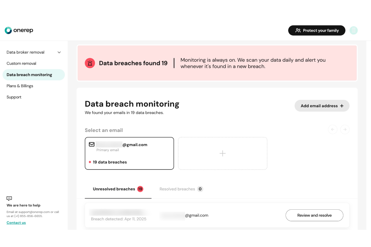 Assuma o controle da sua privacidade online com o serviço de remoção de dados Onerep