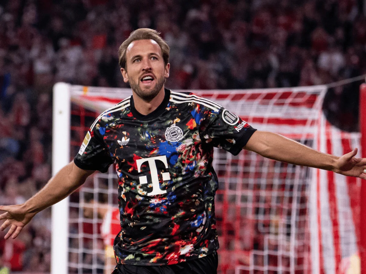 Kane atinge marca histórica no Campeonato Alemão após vitória do Bayern