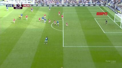 Everton 2 x 2 Manchester United | Melhores momentos | 3ª rodada | Campeonato Inglês