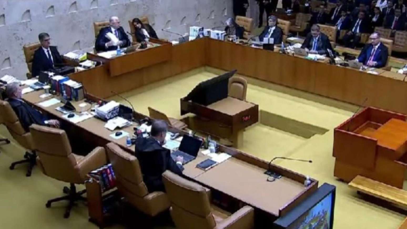 Sess&atilde;o plen&aacute;ria do Supremo Tribunal Federal desta quarta-feira, 16