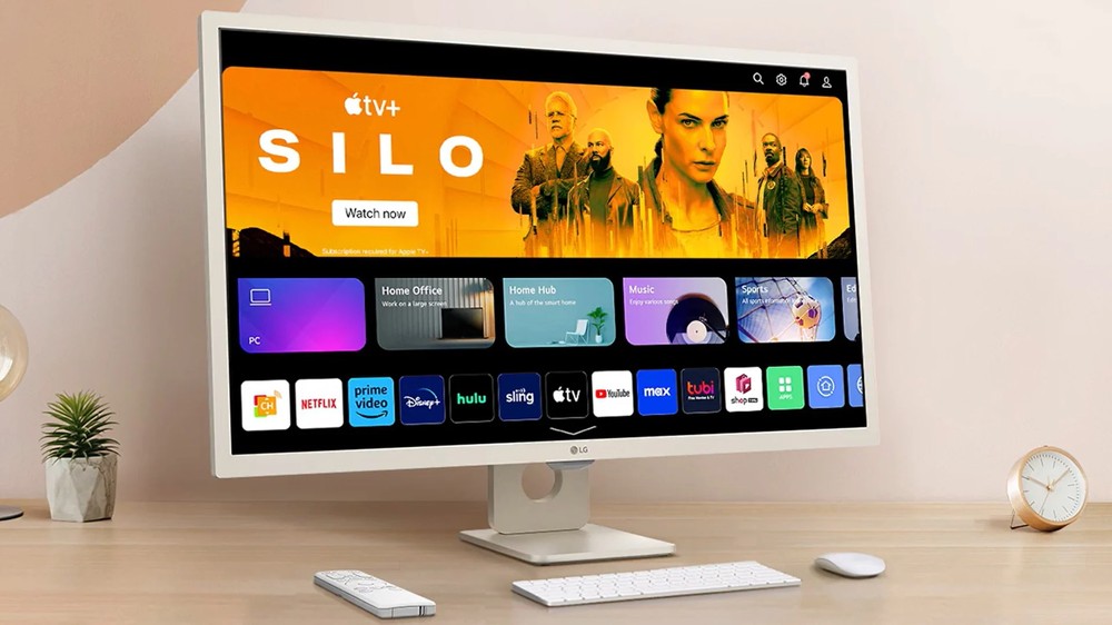 A LG possui uma grande linha de SmarMonitors — Foto: Reprodução/LG