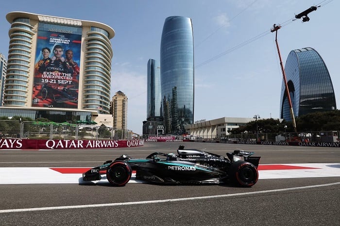 GP de Baku é o teste de fogo para Antonelli e Russell na briga pelo título