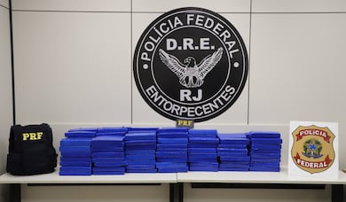 PF e PRF prendem três homens com cerca de 200 kg de maconha na Via Dutra, em Resende (RJ)