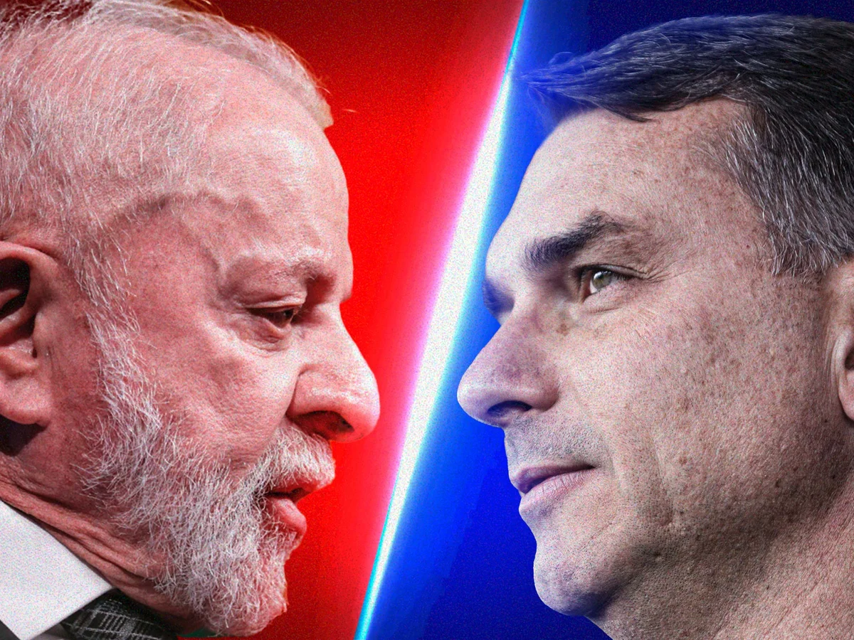Datafolha: Lula tem 46% e Flávio Bolsonaro marca 44% no 2º turno