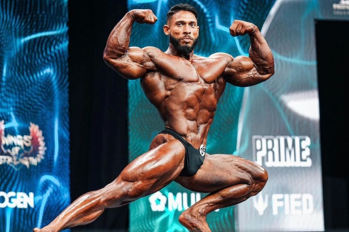Imagem colorida de Ramon Dino, segundo colocado no Mr. Olympia- Metrópoles