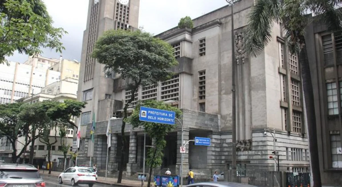 Sede da Prefeitura de BH, na Avenida Afonso Pena