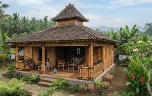 9 Model Rumah Desa dengan Atap Tinggi agar Terasa Sejuk, Cocok untuk Hunian Tropis