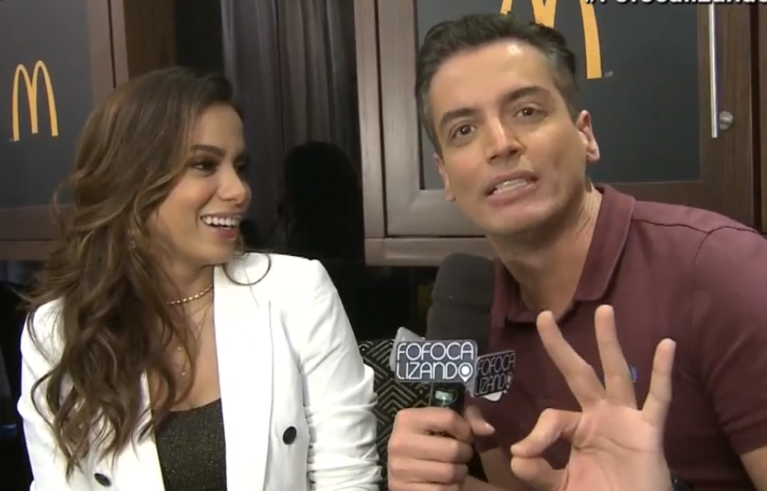 Anitta e Leo Dias j&aacute; foram amigos