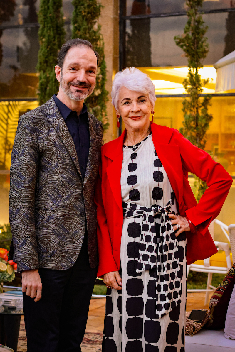 Amador Outerelo e Jane Godoy