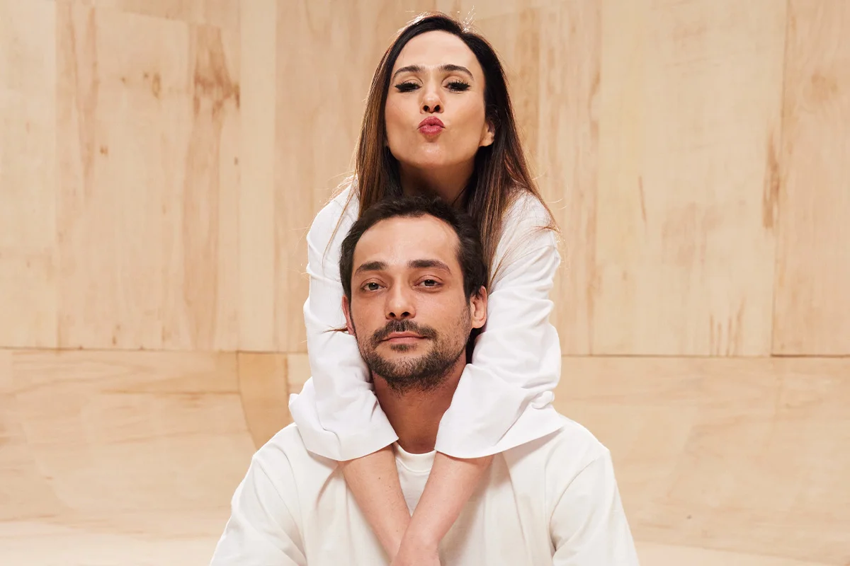 Eduardo Sterblitch e Tatá Werneck