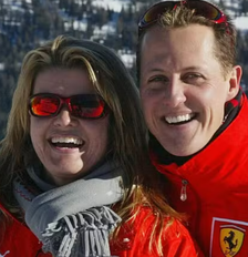 Em documentário, esposa de Schumacher tem aparição rara e fala sobre o acidente sofrido pelo ex-piloto Foto: Getty Images