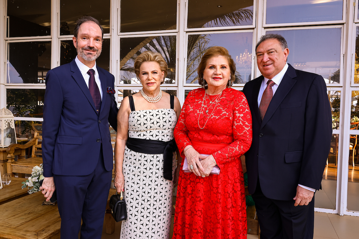 Amador Outerelo; Jacira Estrela; Rita Lins e deputado federal Átila Lins