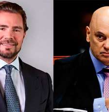 Mensagens mostram Vorcaro pedindo a Moraes que interviesse com PF e PGR para travar investigações sobre o Banco Master Foto: Divulgação/Banco Master-Wilton / Estadão