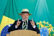 O presidente Lula (PT)