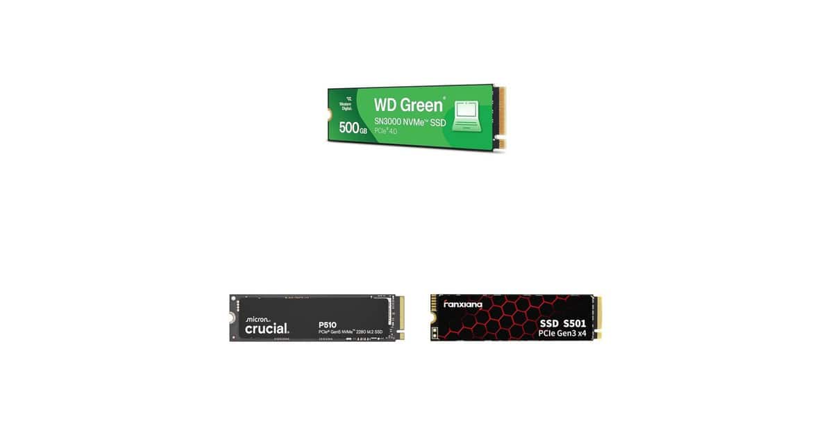 Velocidade e espaço em promoção: SSDs para todos os perfis na Amazon