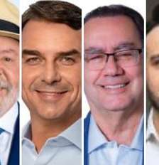 Lula, Flavio, Augusto e Renan Foto: Imagens divulgadas no site do TSE
