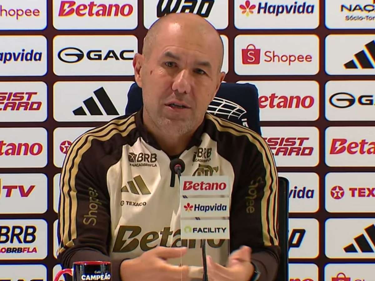 "Se houvesse justiça, seria 10 a 1": Leonardo Jardim é sincero sobre Flamengo x Corinthians