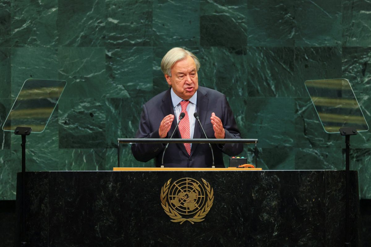 UN chief calls for AI curbs and end to wars in his last assembly address