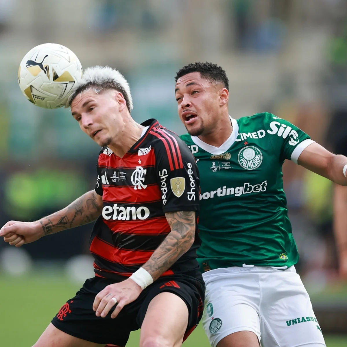 Quem leva? Veja caminhos de Flamengo e Palmeiras até o fim do Brasileirão