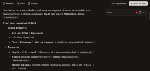 Perplexity pode ajudar na revisão para o Enem? Saiba como usar a IA
