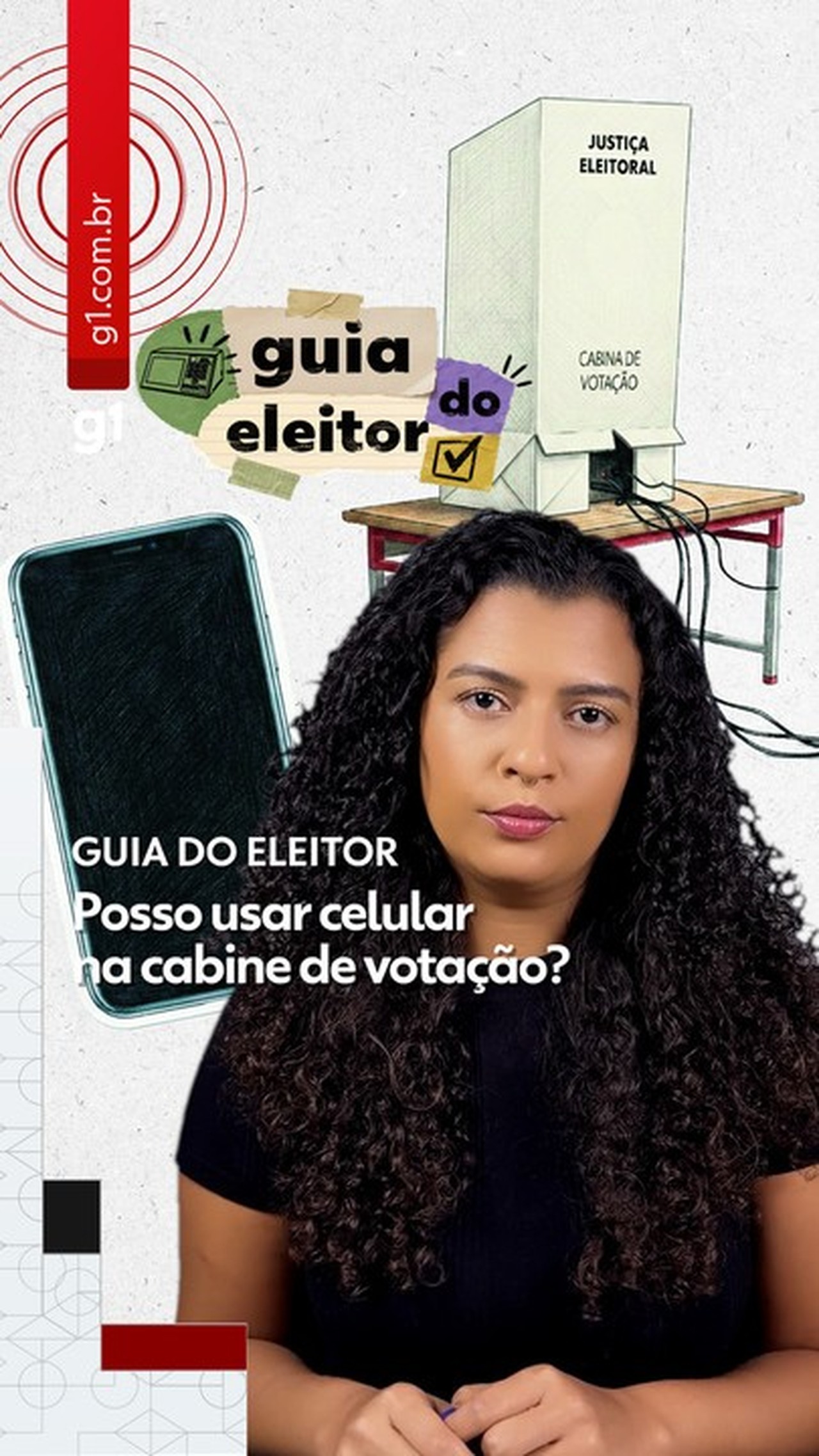 VÍDEO: Posso usar o celular durante a votação?