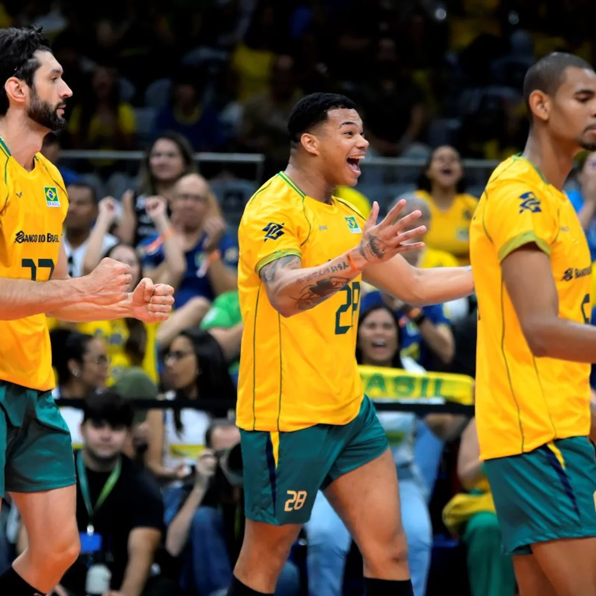 Brasil vence Venezuela no Sul-Americano de vôlei e mantém invencibilidade