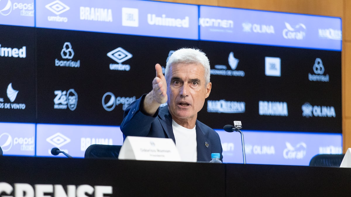 Grêmio demite Luís Castro após sequência ruim do Brasileirão; Felipão assume interinamente