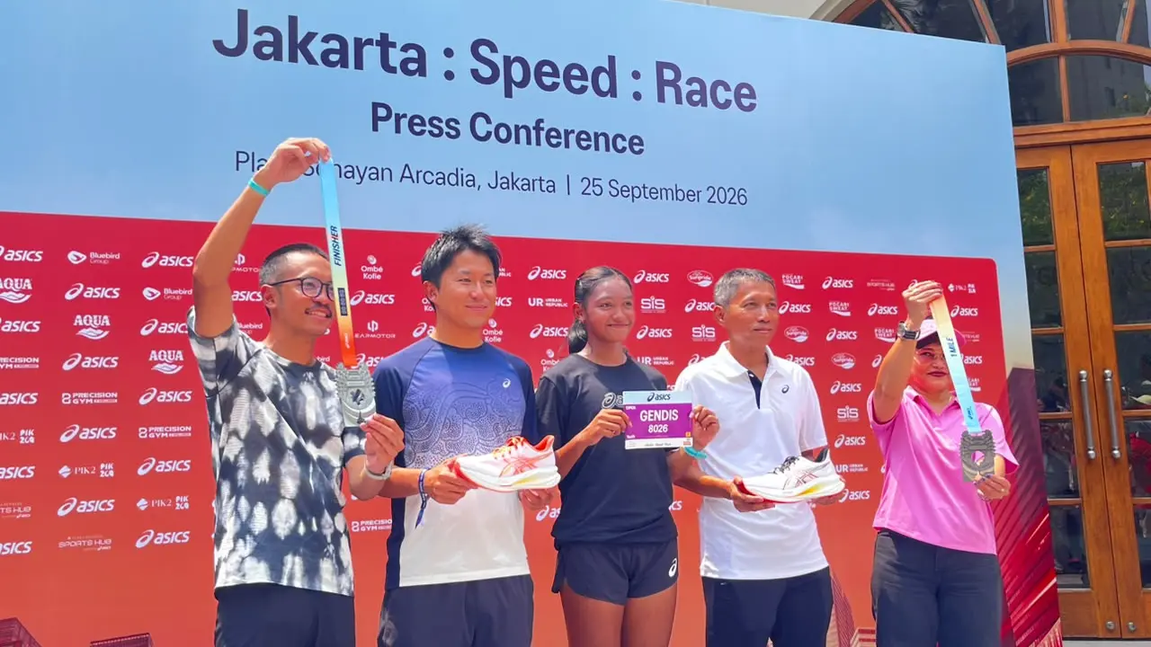 ASICS Kembali Gelar Jakarta : Speed : Race 2026, Tampilkan Beauty of Sunrise dengan SONICBLAST™ 2 RISE & SHINE™ Collection