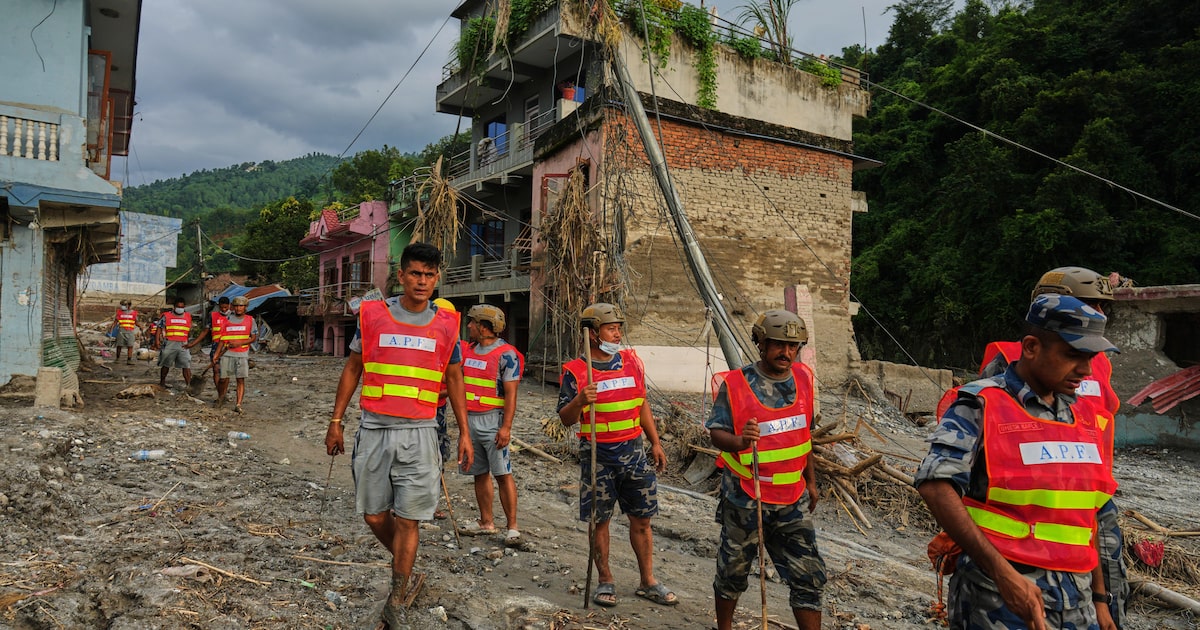 Enchentes no Nepal: número de desaparecidos sobe para 6.150