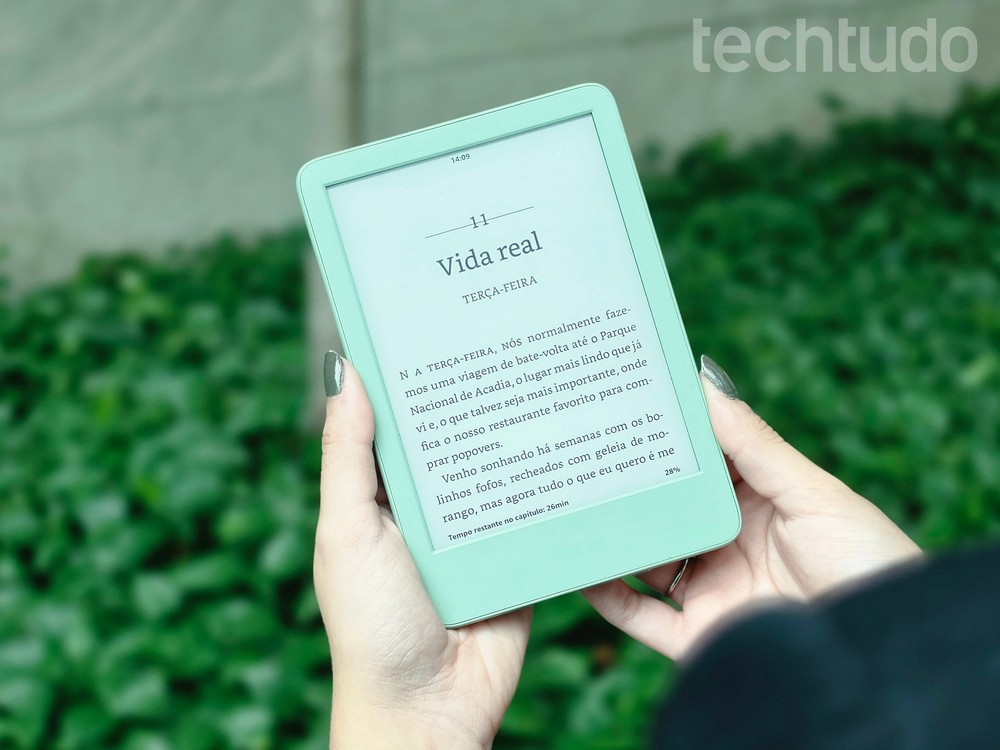 Kindle pode receber PDFs; veja tutorial para transferir — Foto: Ana Loubak/TechTudo