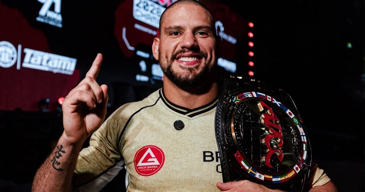 Felipe ‘Preguiça’ Pena supera lesão, conquista absoluto do ADCC 2026 e faz história