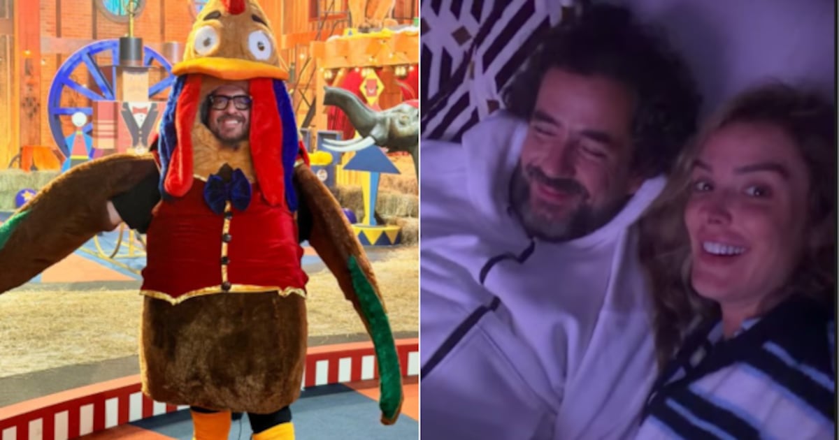 Prova de Fogo ao vivo rende Carelli fantasiado de Galinho e público especial no sofá