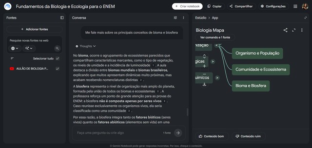 NotebookLM cria mapa mental? Veja como criar e usar o recurso para estudar