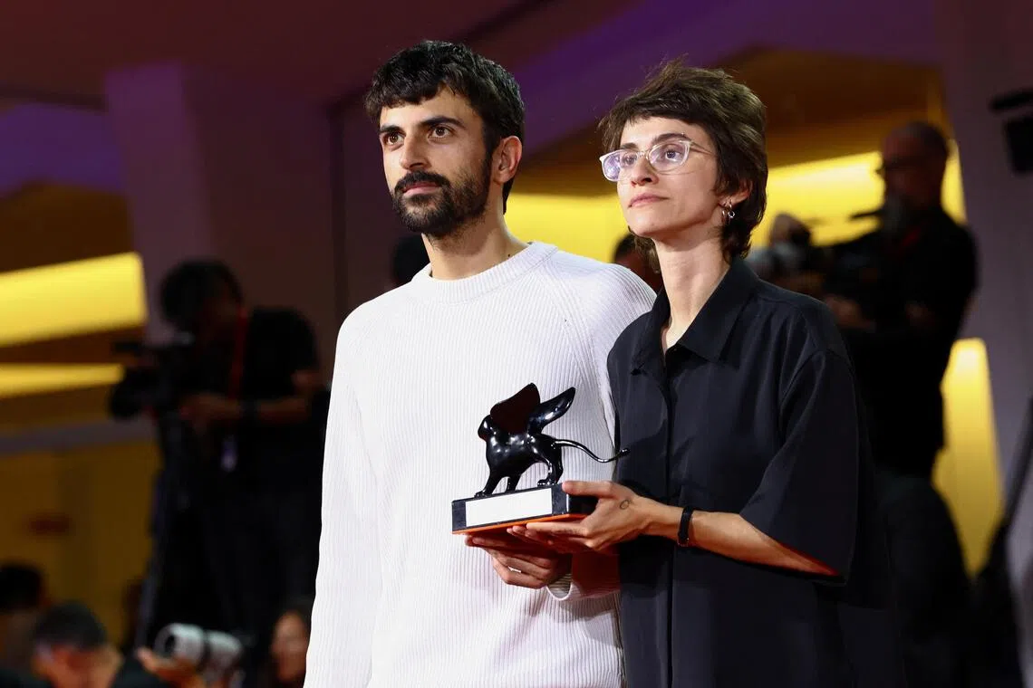 Israeli directors Yuval Abraham and Rachel Szor’s 80-minute documentary NAZA won a special jury prize at the 2026 Venice Film Festival.
