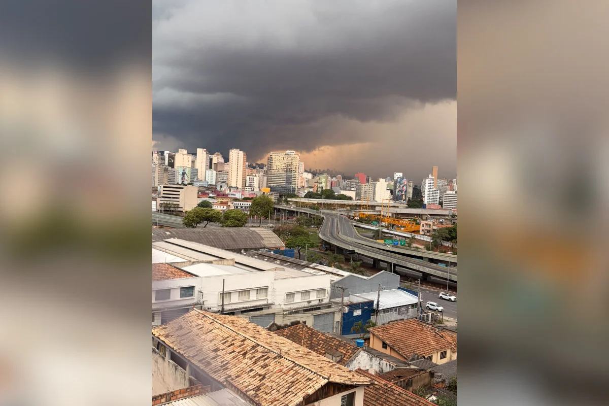 Imagem da matéria: Após queda de granizo e alertas, BH tem previsão de chuva forte nesta 2ª