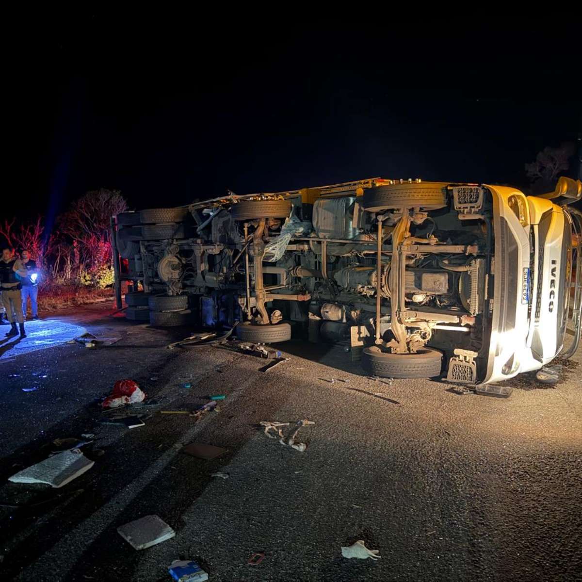 Seis pessoas morrem em colisão entre ônibus de turismo e carreta em MG